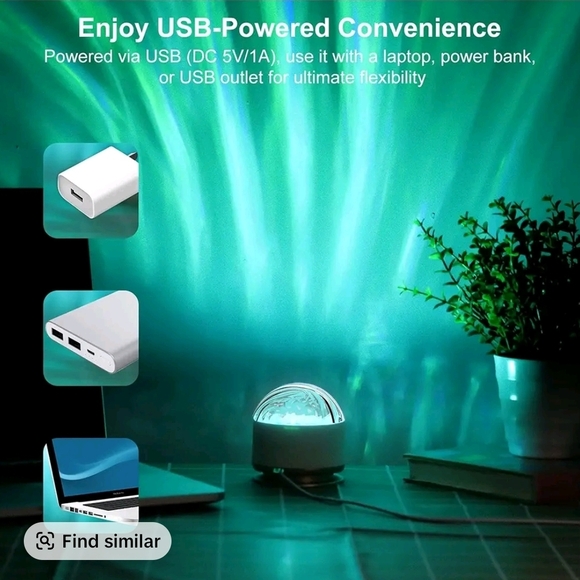 Multicolor LED Starry Night Projector - Picture 6 of 7